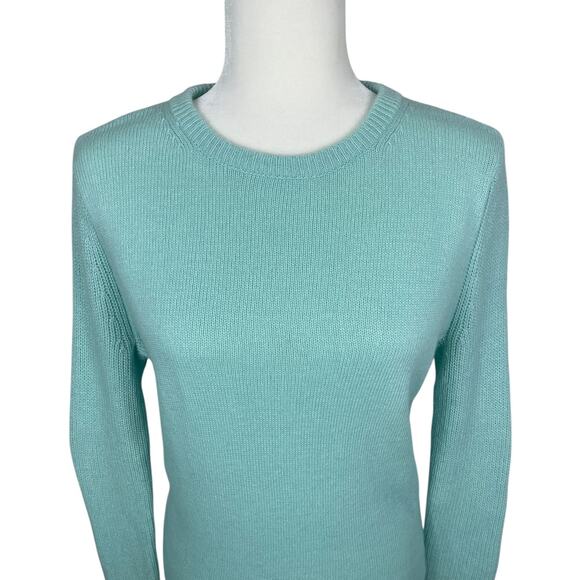 Vineyard Vines Cashmere Angora Blend Crewneck Sweater Preppy Classic Sz Medium - Picture 3 of 14